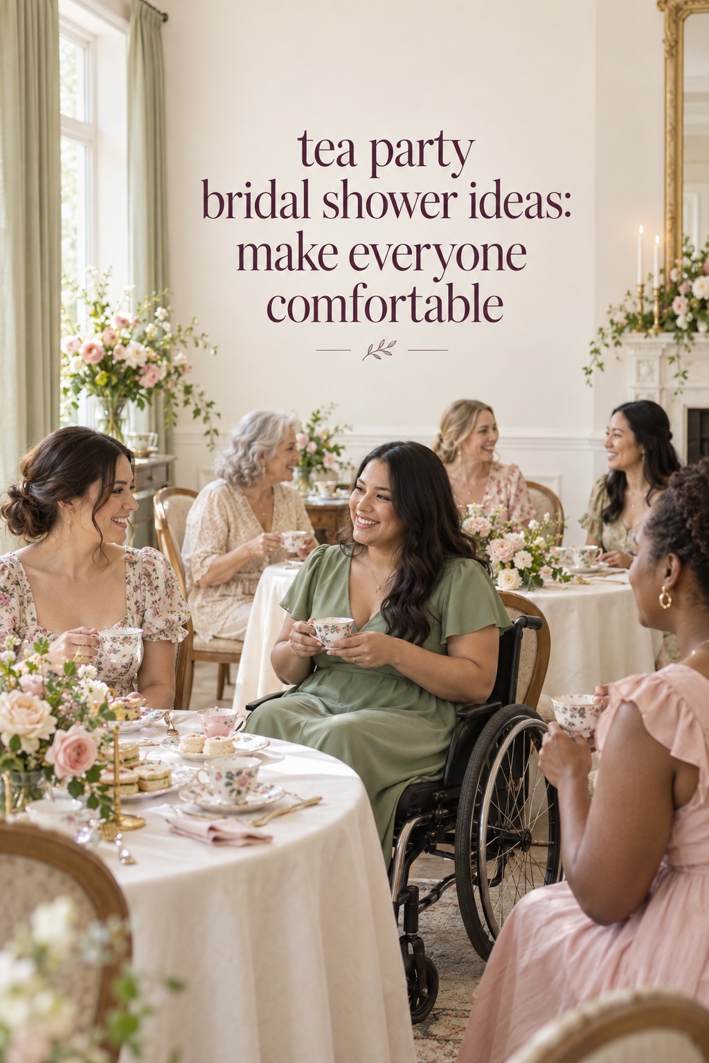 Tea party bridal shower ideas for a welcoming and comfortable gathering